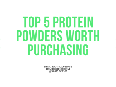 Top 5 Protein&nbsp;Powders