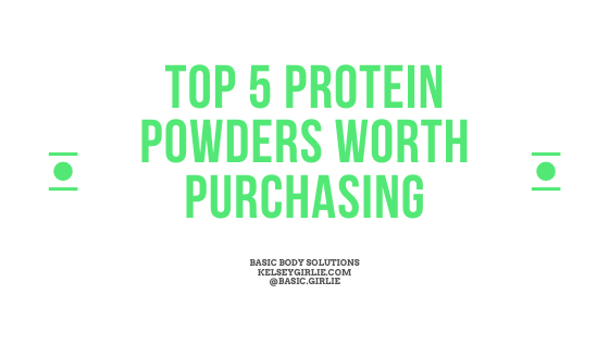 Top 5 Protein&nbsp;Powders