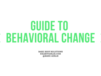 Guide to Behavioral&nbsp;Change