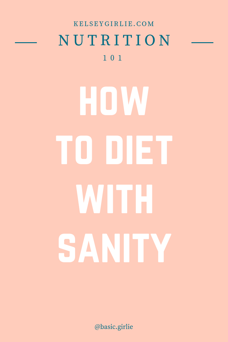 How to Diet with&nbsp;Sanity